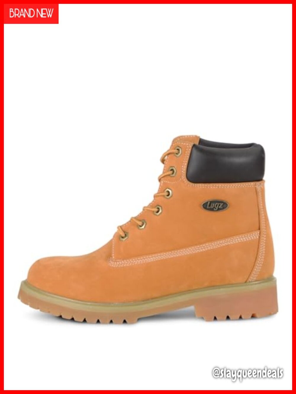 Lugz Convoy Womens Ankle Bootie Cushioned Insole Work Boot